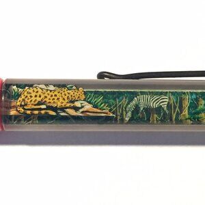Fossil Rim Wildlife Center Texas Floaty Pen Cheetah Stalks Zebra Zoo Souvenir